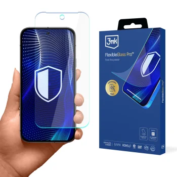 3mk FlexibleGlass Pro hibridinis apsauginis stiklas Google Pixel 9A telefonui