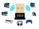 USB Bluetooth 5.0 adapteris, juodas