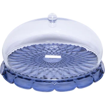 Tortinė su gaubtu Guzzini Vanity 30 cm, Denim Blue