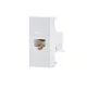 LAN lizdo modulis Maclean MCE725W Cat 6, baltas