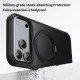 Magnetinis dėklas su stovu iPhone 18 Pro / 17 Pro, MagSafe, juodas