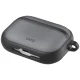 Ausinių dėklas Uniq Veren, skirtas AirPods Pro 3, dūminis