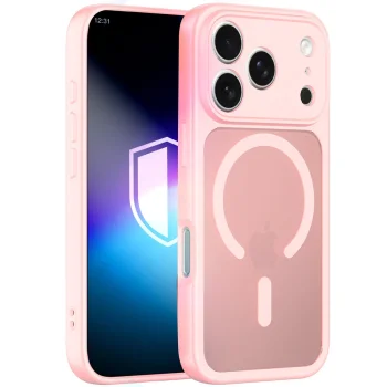 3mk Misty MagCase dėklas telefonui iPhone 17 Pro / 18 Pro, rožinis