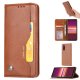 Sony Xperia 5 (J8210 J9210) PU Leather Wallet Book Case Cover, Brown