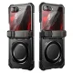 Supcase UB Grip Mag MagSafe dėklas Samsung Galaxy Z Flip 8, juodas