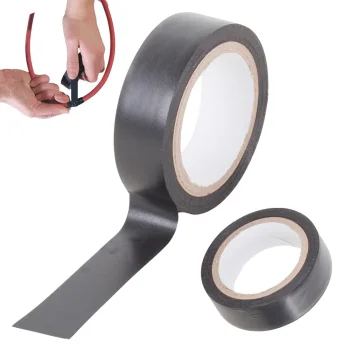 Juoda PVC izoliacinė juosta, 17 mm x 9 m