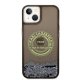 Karl Lagerfeld Liquid Glitter RSG dėklas iPhone 14 Plus / 15 Plus, juodas