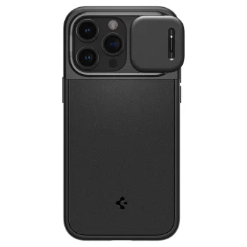 Apple iPhone 15 Pro 6.1'' Spigen Optik Armor Magsafe Case Cover, Black
