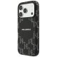 Karl Lagerfeld MagSafe dėklas iPhone 17 Pro, juodas