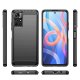 Carbon Case Flexible Cover for Xiaomi Redmi Note 11, Black