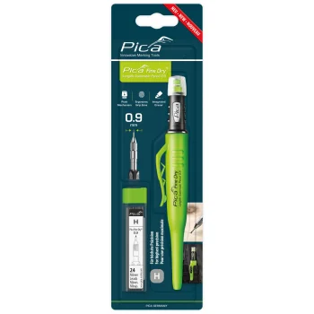 Mechaninis pieštukas Pica Fine-Dry Bundle 7070 su 24 šerdelėmis 7050 0.9 mm