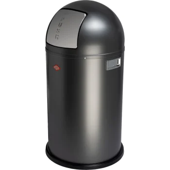 Wesco Pushboy šiukšliadėžė 50L, matinė grafito