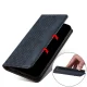 Magnet Strap Case atverčiamasis dėklas Samsung Galaxy A12 5G mėlynas
