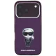 Karl Lagerfeld IML Ikonik Sketch Print MagSafe case for iPhone 18 Pro / 17 Pro, burgundy