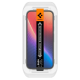Spigen Glas.tR EZ Fit apsauginis stiklas Google Pixel 9a telefonui (2 vnt., Skaidrus)