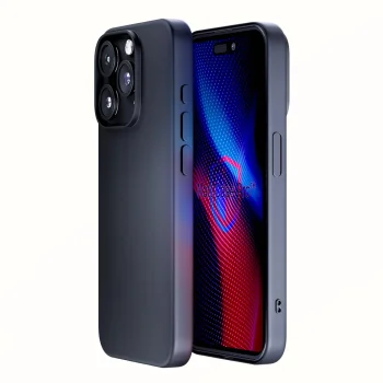 3mk Matt Case Pro dėklas Apple iPhone 15 Pro, matinis juodas