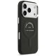 Karl Lagerfeld dėklas iPhone 17 Pro telefonui Karl RSG Logo MagSafe, juodas