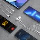 Dudao X14PROT In-Ear Wired Headphones USB-C White