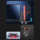 Supcase Crystal dėklas, skirtas Nintendo Switch 2, skaidrus juodas
