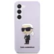 Karl Lagerfeld dėklas Samsung Galaxy S23+ telefonui, violetinis