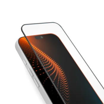 SBS D3O Full Cover apsauginis stiklas iPhone 18 Pro Max su aplikatoriumi