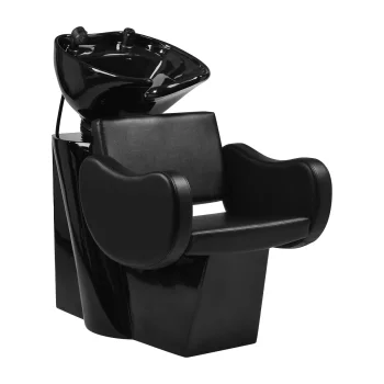 Hairdressing Wash Unit Gabbiano Sewilla Black
