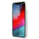 Guess iPhone 12 Pro Max dėklas Glitter 4G Big Logo, skaidrus