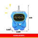 Kruzzel Kids Sonic Toothbrush (Robot, 5 Modes)