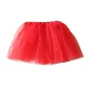 Red Tulle Tutu Skirt for Carnival and Dance