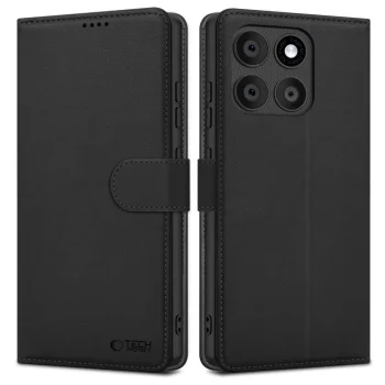 Tech-Protect Wallet Case for Motorola Edge 60 Fusion, Black