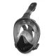 4Fizjo Tsunami S/M Full Face Snorkeling Mask, Black