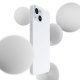 Apple iPhone 15 Plus 6.7\'\' 3MK Hardy Silicone Magcase Case Cover, Silver White