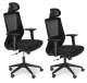 Ergonominė biuro kėdė ModernHome 139942, juoda
