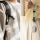 Ausinių dėklas Ringke Silicone, skirtas AirPods Pro 3, smėlio spalvos