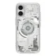 Spigen Ultra Hybrid Mag Zero One dėklas, skirtas iPhone 17, Titanium