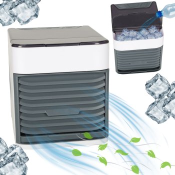 Portable 3-in-1 Desktop Air Cooler with USB, KX4632