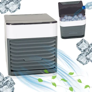 Portable 3-in-1 Desktop Air Cooler with USB, KX4632