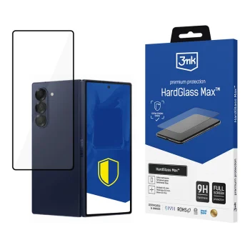 3mk HardGlass Max apsauginis stiklas Samsung Galaxy Z Fold 6 (priekinis), juodas