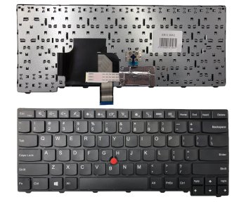 Extra Digital Lenovo ThinkPad T440 / T450 / E431 klaviatūra su rėmeliu, juoda