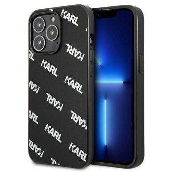 Karl Lagerfeld Allover dėklas Apple iPhone 13 Pro / 13 juodas
