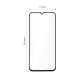 Tech-Protect Glass Fit+ apsauginis stiklas (2 vnt.) Samsung Galaxy A16 / A26 / A17, juodas