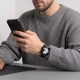 Tech-Protect Silicone dirželis Apple Watch 44 / 45 / 46 / 49 mm, juodas