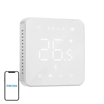 Išmanusis Wi-Fi termostatas elektriniam grindų šildymui Meross MTS200HK(EU)