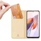 Dux Ducis Skin Pro atverčiamas dėklas Xiaomi Redmi 12C / 11A / Poco C55, auksinis