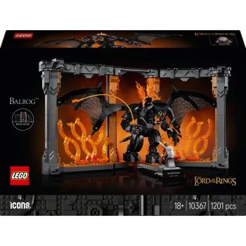 LEGO Icons 10367 Žiedų valdovas: Balrog Book Nook