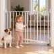 ECOTOYS safety gate for stairs and doorways, 65–106 cm, white