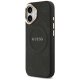 Guess iPhone 17 Case Peony Hot Stamp MagSafe, Black
