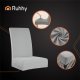 Ruhhy Chair Covers, 6 pcs, Light Grey