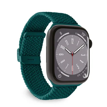 Puro Apple Watch 38 / 40 / 41 mm nailoninis dirželis Loop, tamsiai žalias