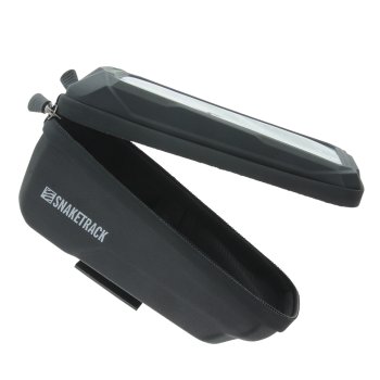 Snake Track ST02 Handlebar Bike Bag with Phone Holder Black